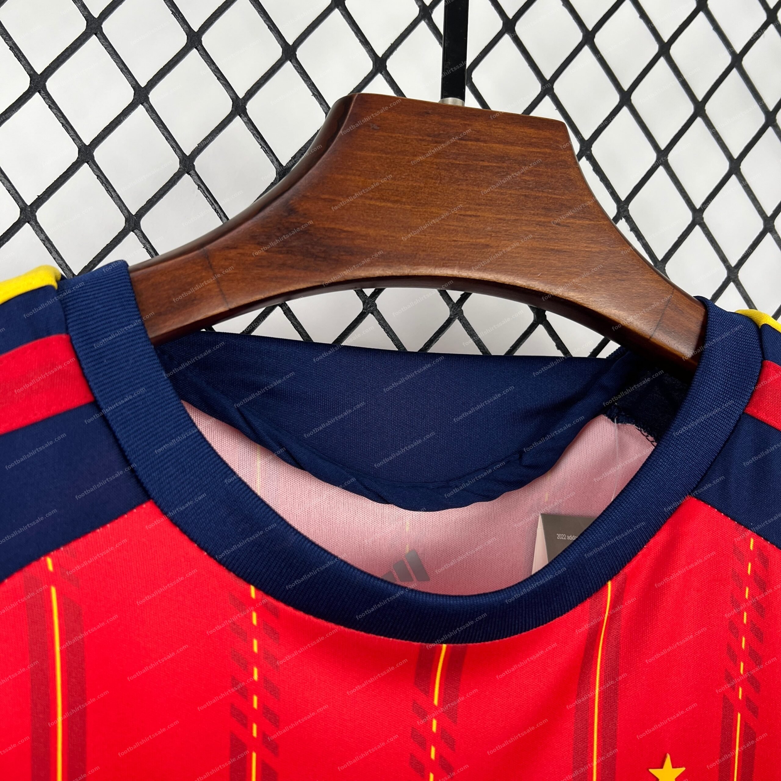 2026 Spain Home World Cup Football Shirt Kids Size - Detail 2