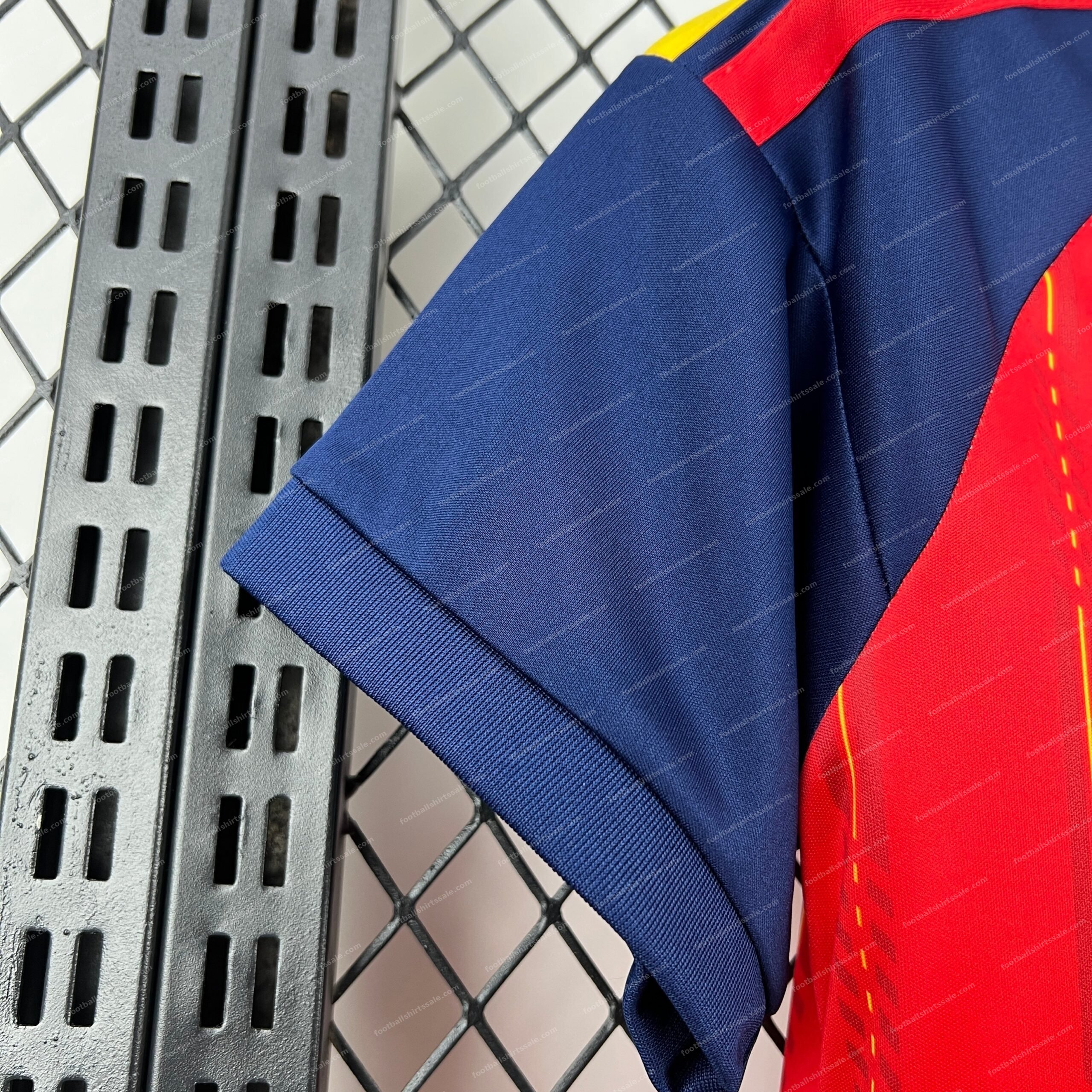 2026 Spain Home World Cup Football Shirt Kids Size - Detail 3