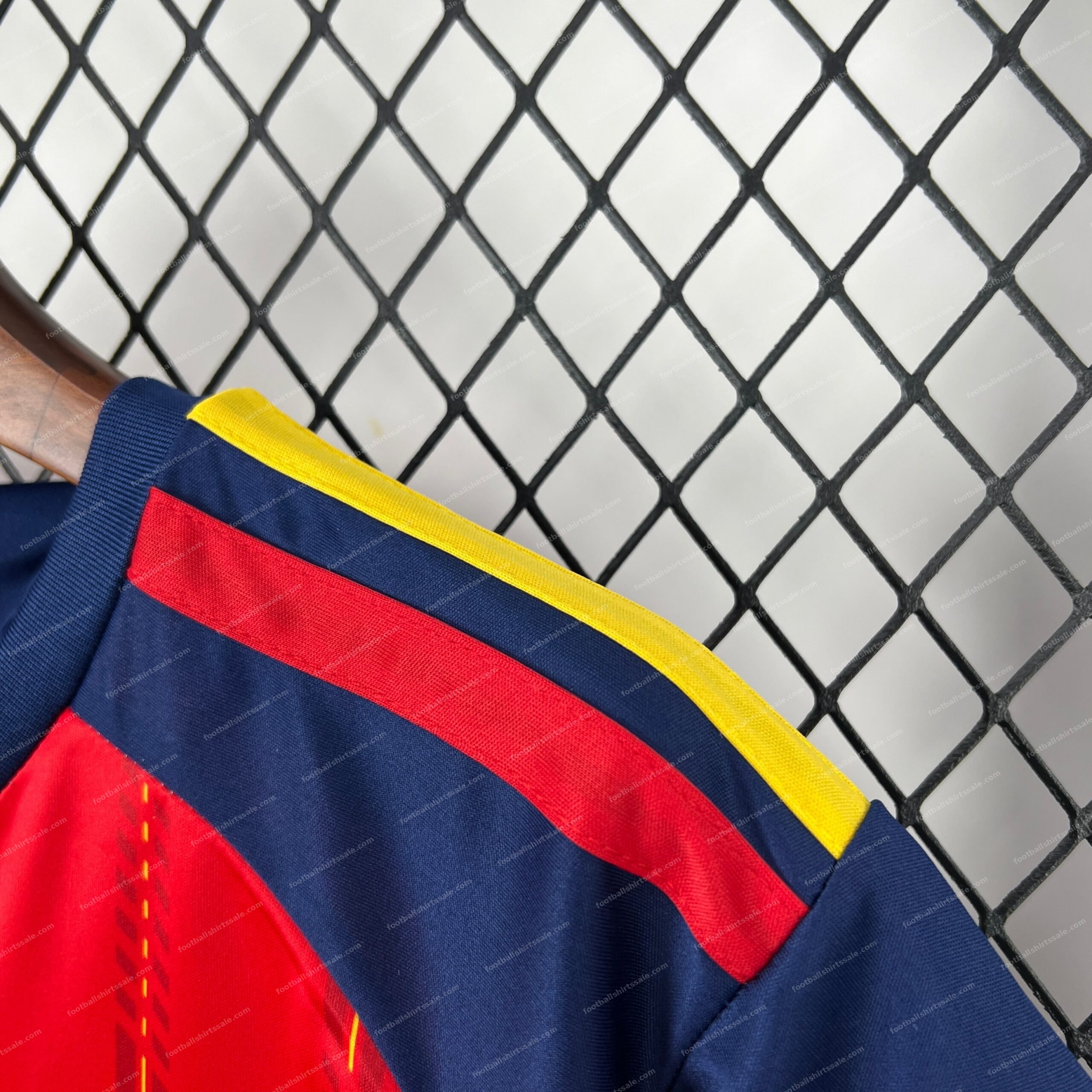 2026 Spain Home World Cup Football Shirt Kids Size - Detail 6