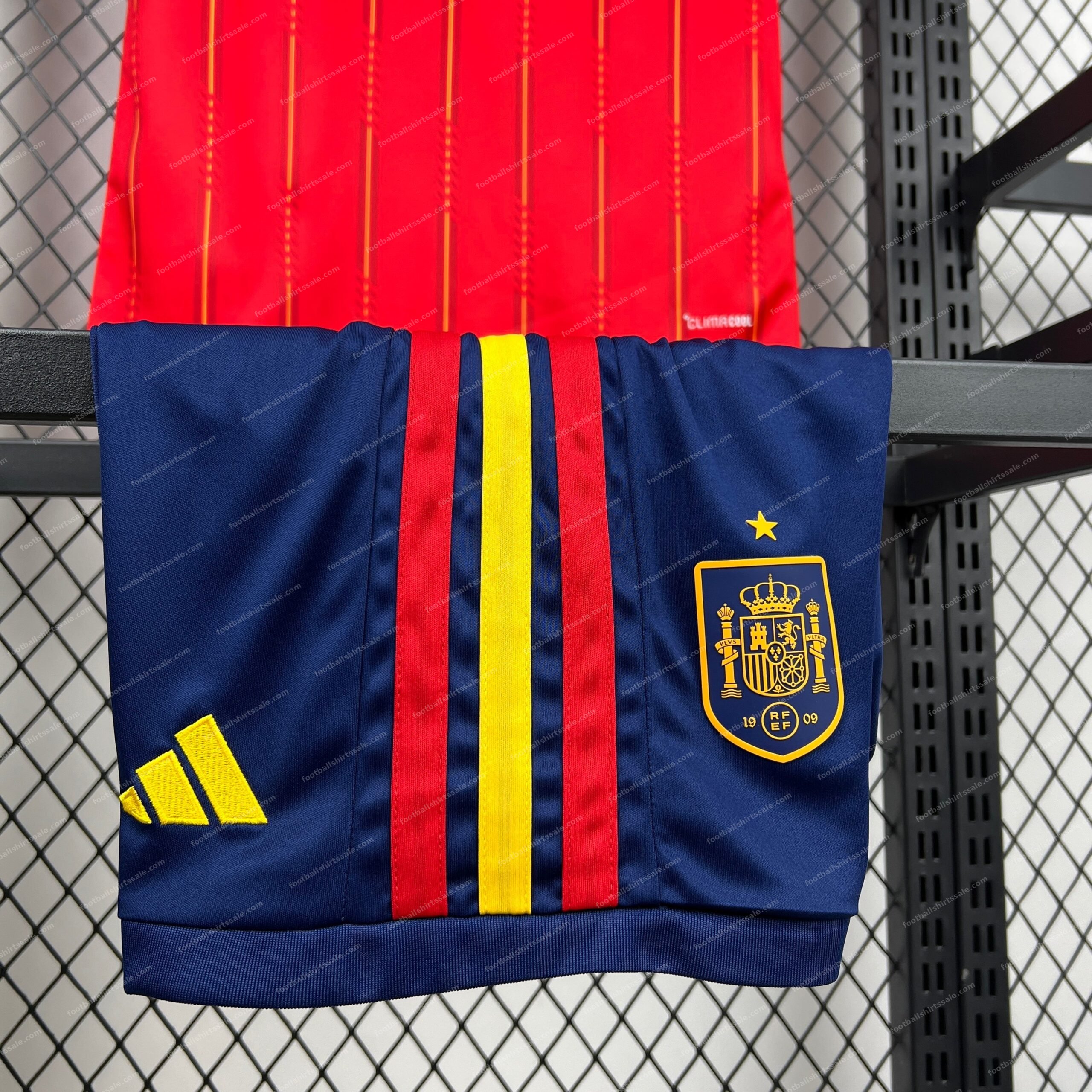 2026 Spain Home World Cup Football Shirt Kids Size - Detail 8