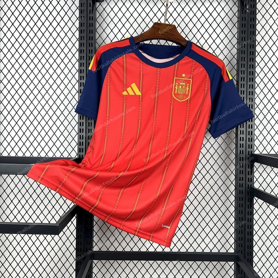 2026 Spain Home World Cup Football Jersey
