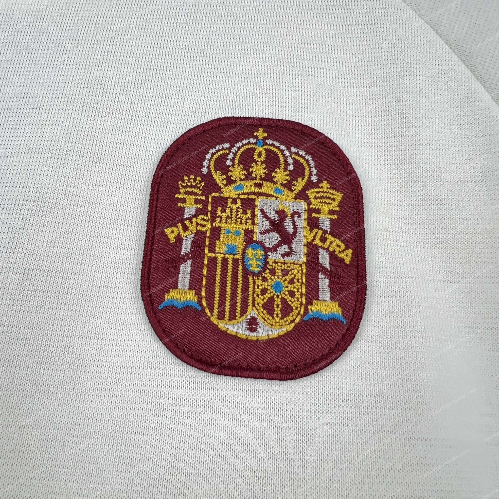 2026 Spain White US Packs Casual Shirt - Detail 4