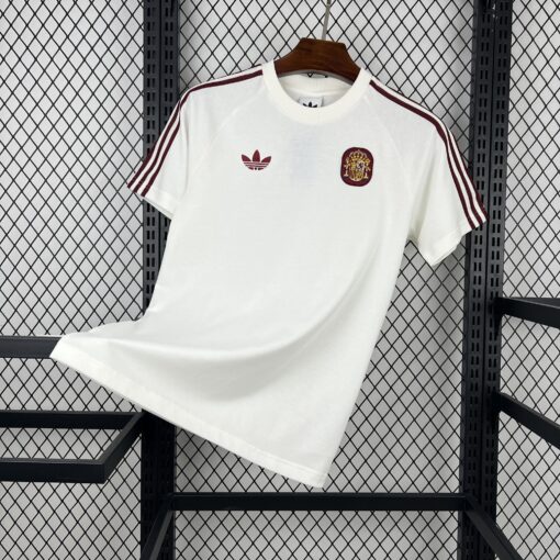 2026 Spain  White US Packs Casual Shirt