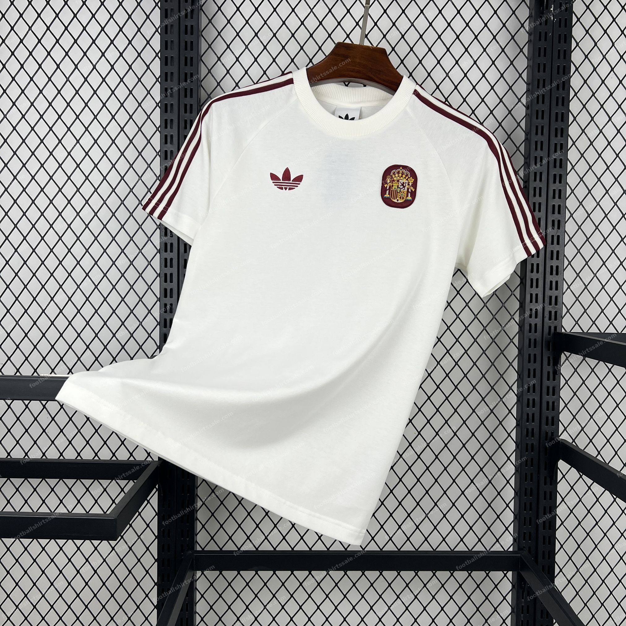 2026 Spain White US Packs Casual Shirt
