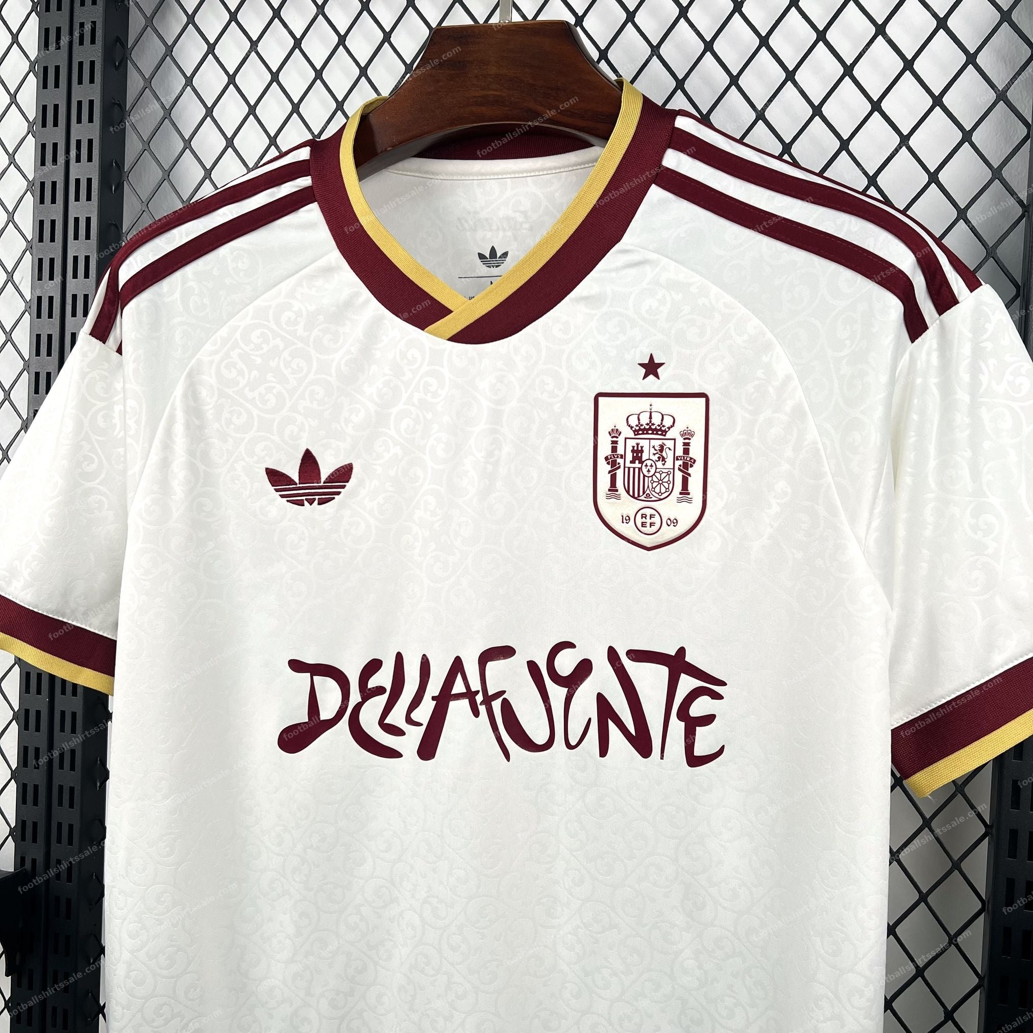 2026 Spain X Dellafuente Away World Cup Football Jersey - Detail 4