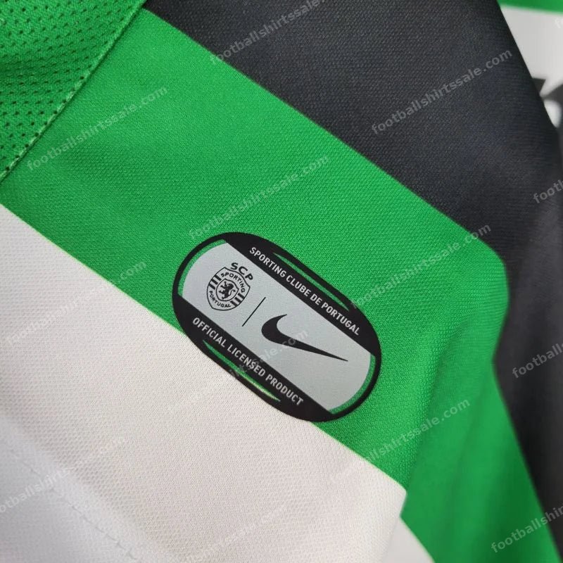2024/2025 Sporting Lisbon Home Football Shirt 1:1 Thai Quality - Detail 5
