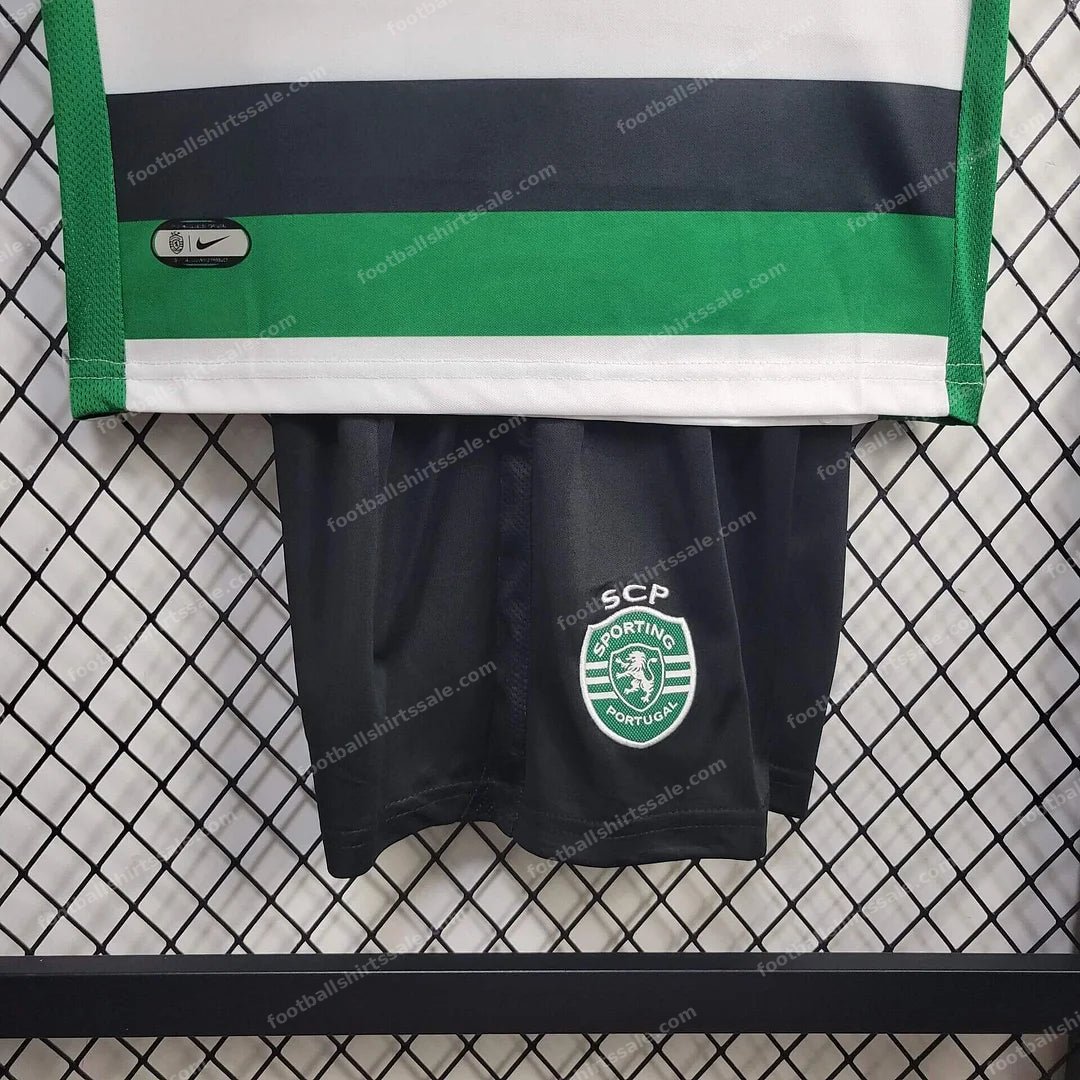 2024/2025 Sporting Lisbon Home Football Shirt 1:1 Thai Quality Kids Size - Detail 6