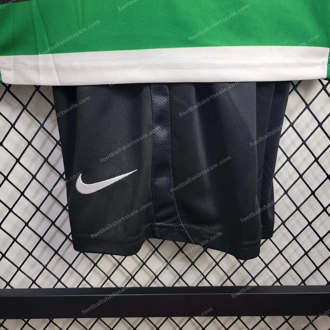 2024/2025 Sporting Lisbon Home Football Shirt 1:1 Thai Quality Kids Size - Detail 7