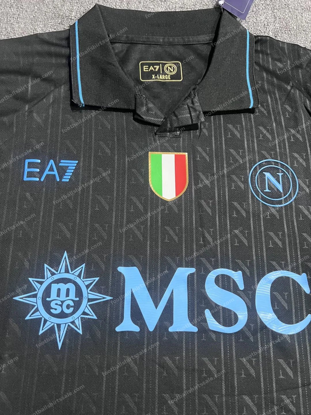 2025/2026 SSC Napoli Third Away Football Shirt - Detail 2