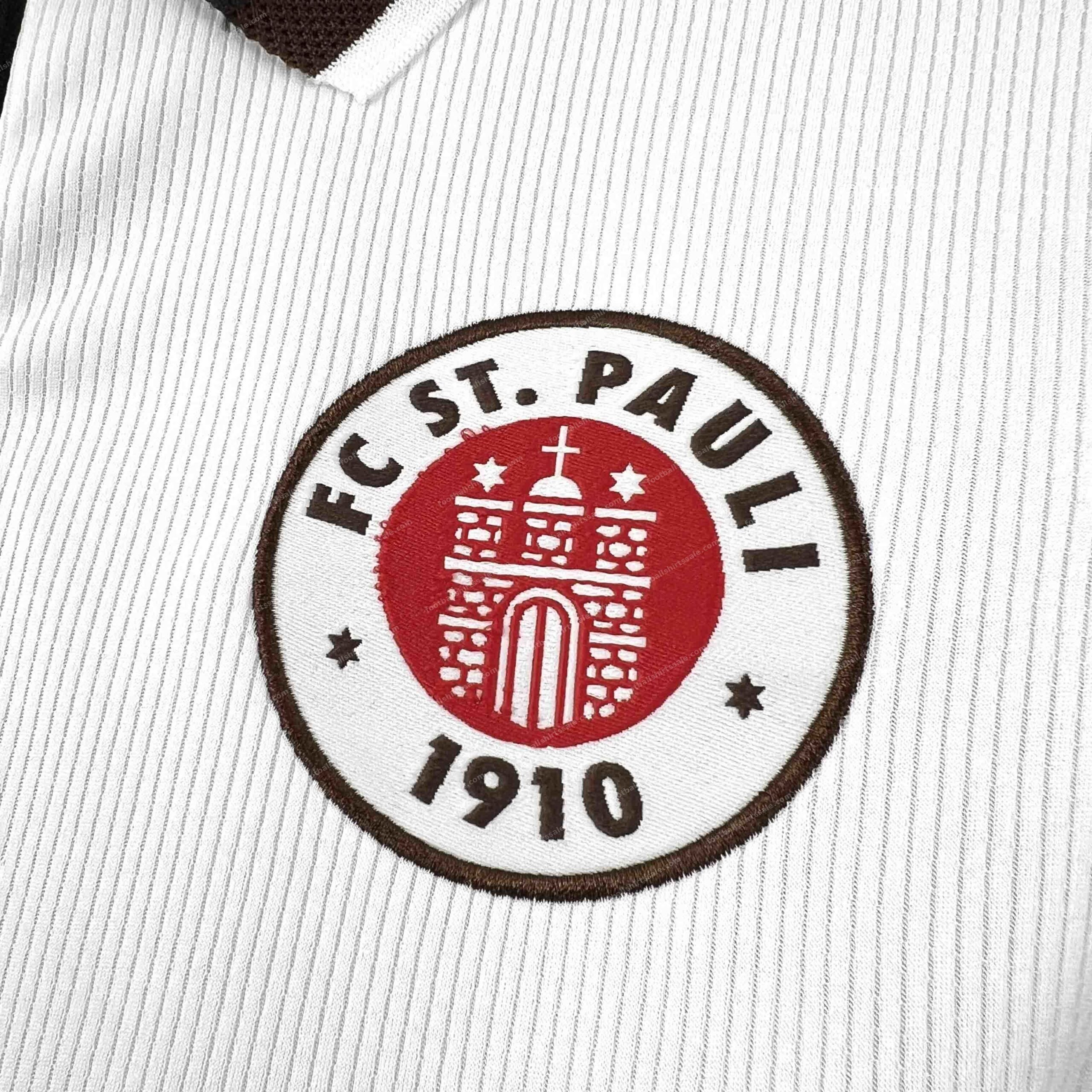 1999-2000 St. Pauli Home Retro Kit Vintage Shirt - Detail 4