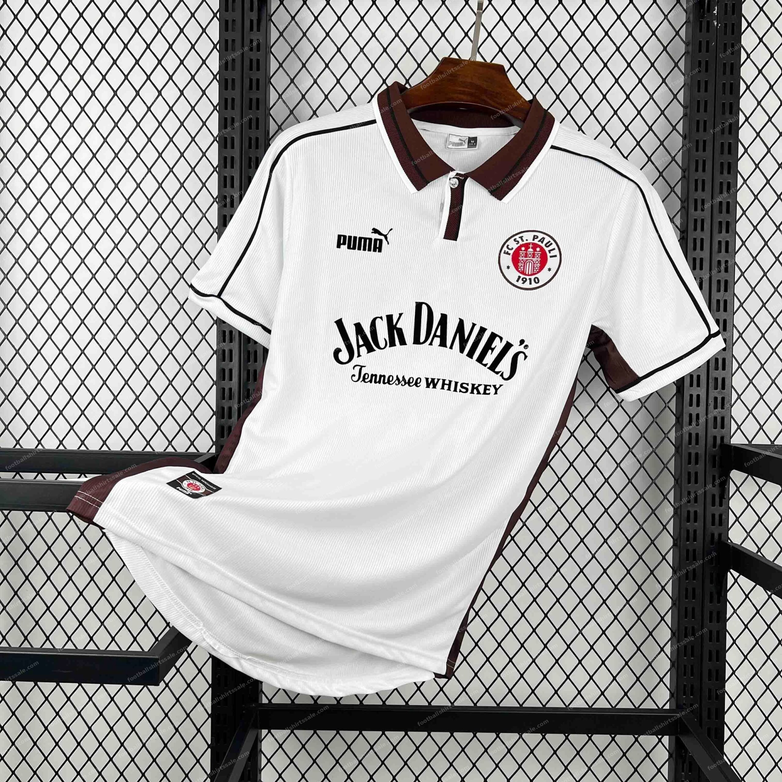 1999-2000 St. Pauli Home Retro Kit Vintage Shirt