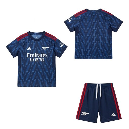 Arsenal Away Kids Football Kit 25/26