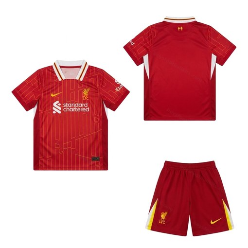 Liverpool Home Kids Football Kit 24/25