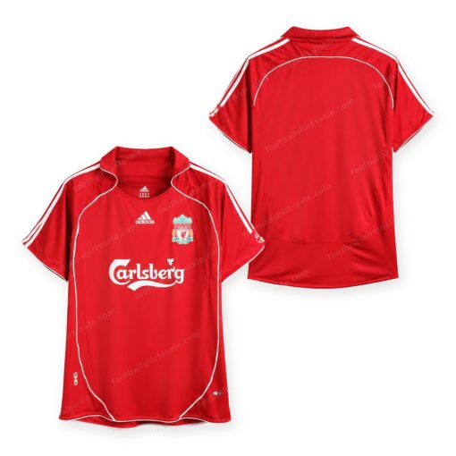 Liverpool Retro Home Football Shirt 06/07