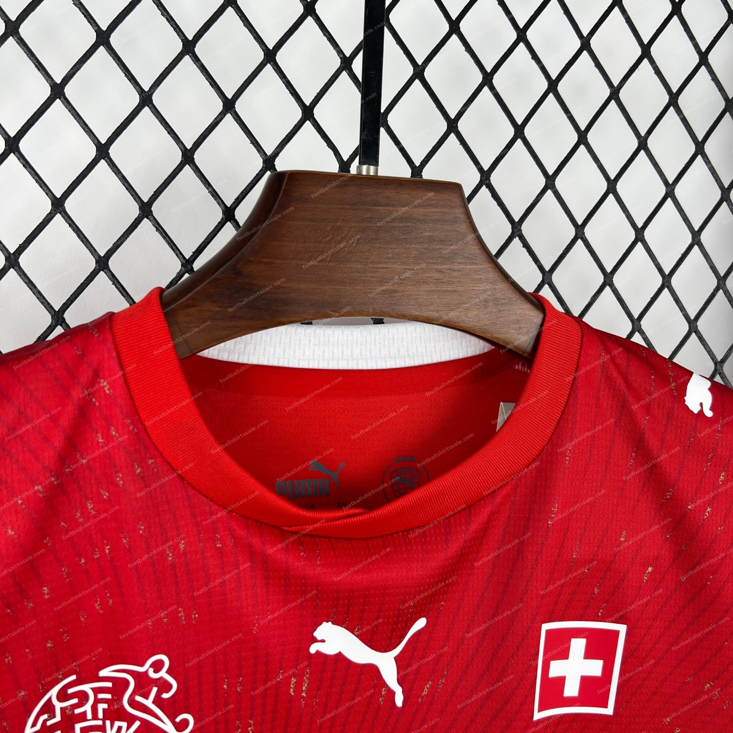 2026 Switzerland Home World Cup Football Jersey Kids Size - Detail 1