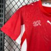 2026 Switzerland Home World Cup Football Jersey Kids Size - Detail 3