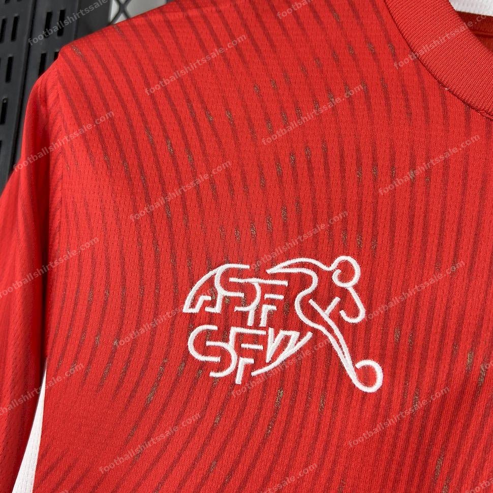 2026 Switzerland World Cup Home Football Jersey - Detail 3