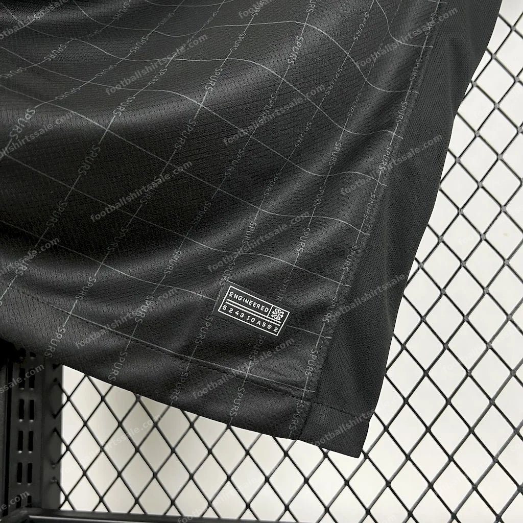 2025/2026 Tottenham Hotspur Away No Sponsor Football Shirt - Detail 4