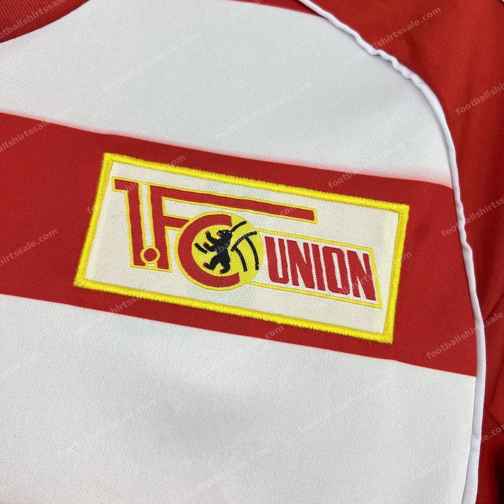 2025/2026 Union Berlin Home Football Shirt - Detail 3