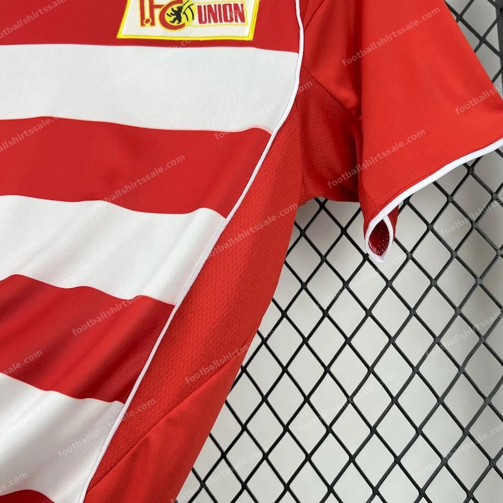 2025/2026 Union Berlin Home Football Shirt - Detail 4