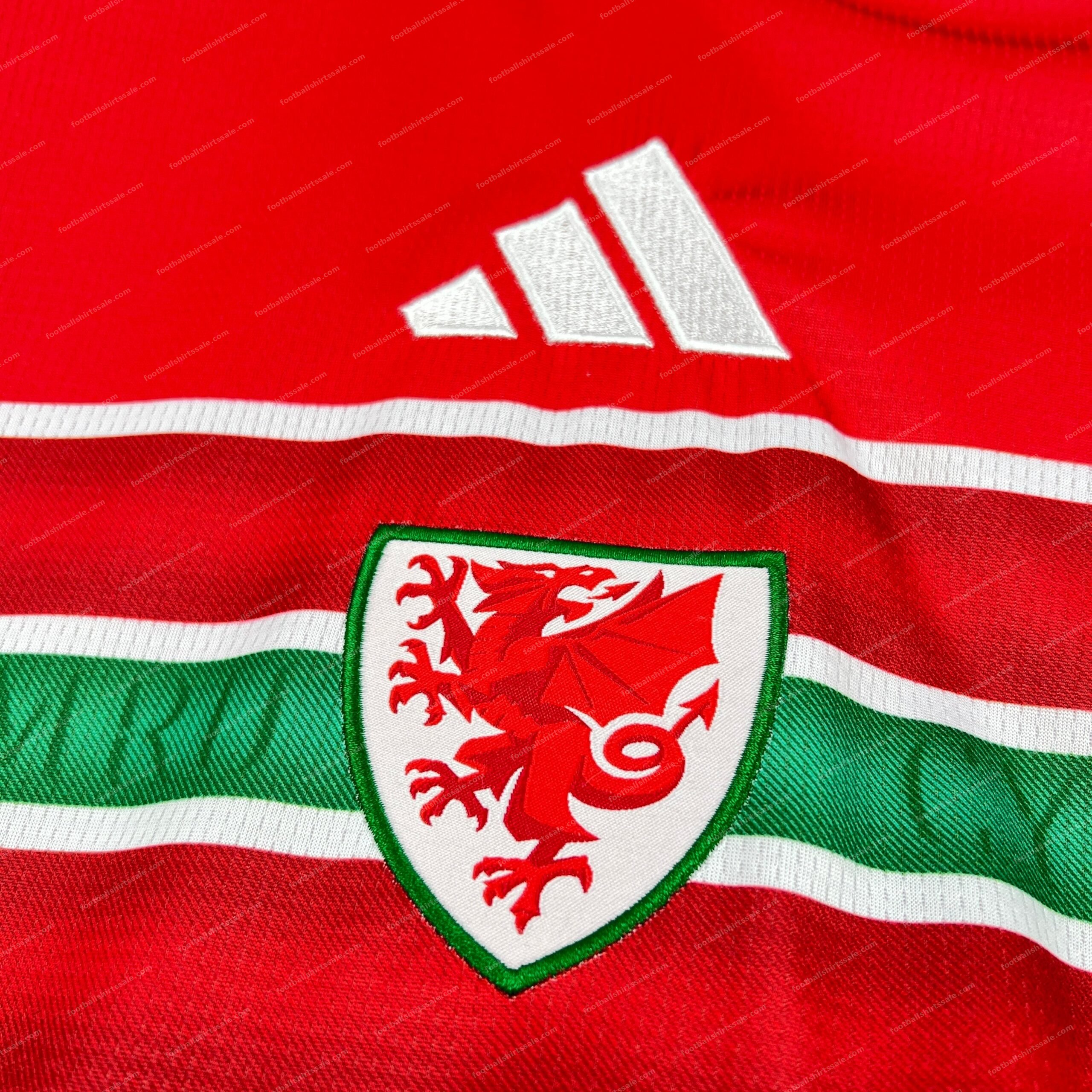 2026 Wales Home World Cup Football Jersey - Detail 2
