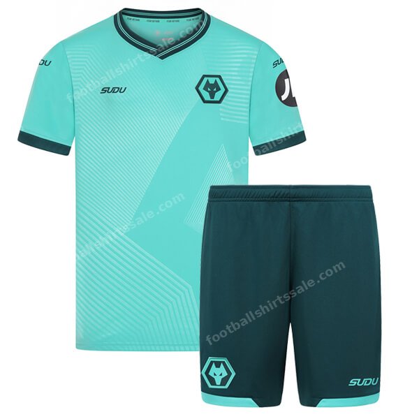 Wolverhampton Wanderers Away Kids Kit 25/26
