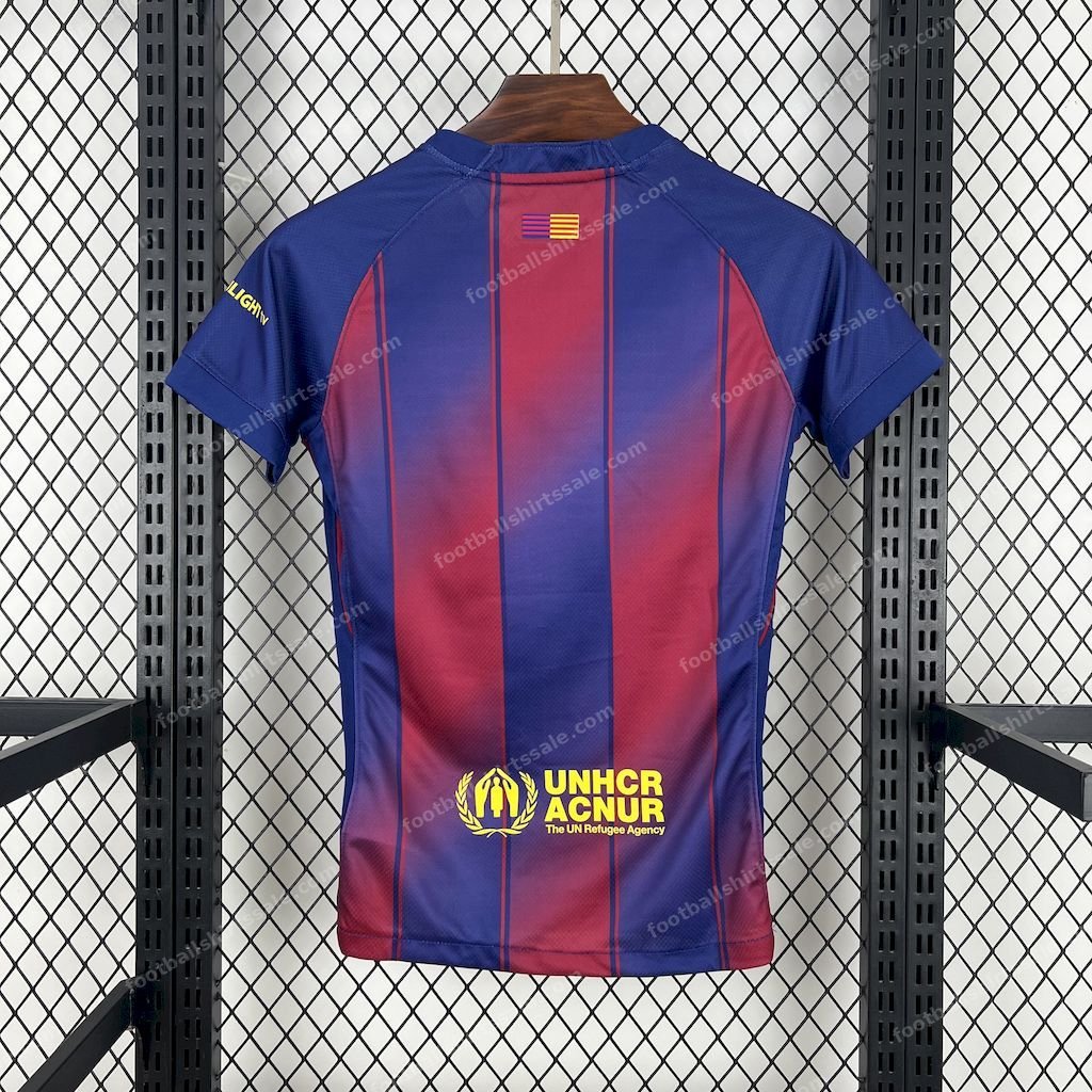 Womens 2025/2026 Barcelona Home Football Shirt - Detail 1