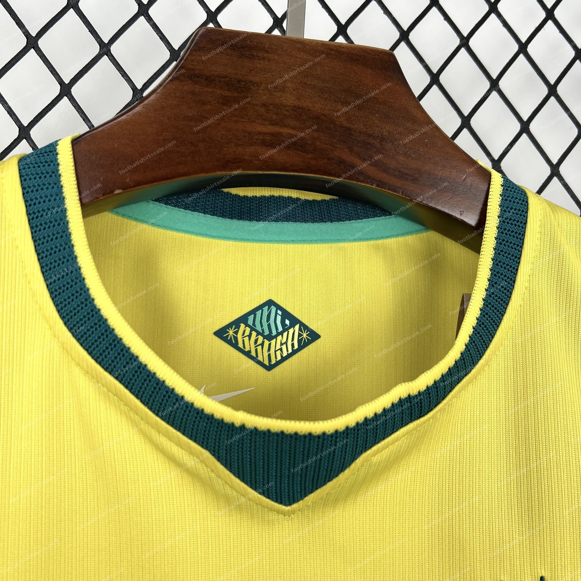 Womens 2026 Brazil Home World Cup Jersey - Detail 3
