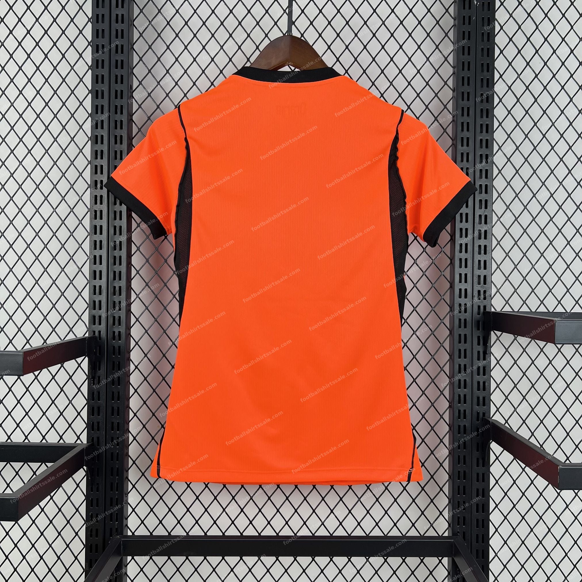Womens 2026 Netherlands Home World Cup Football Shirt - Detail 1