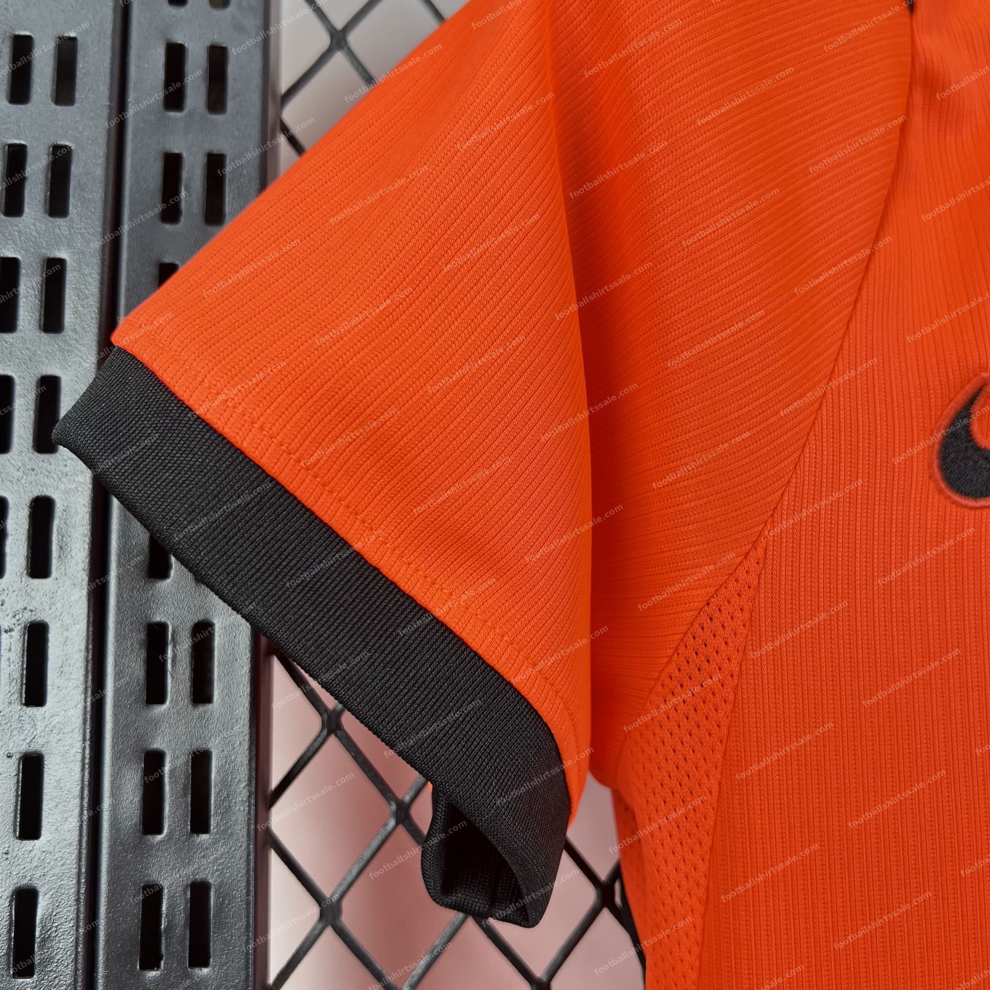 Womens 2026 Netherlands Home World Cup Football Shirt - Detail 2