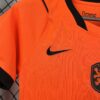 Womens 2026 Netherlands Home World Cup Football Shirt - Detail 5