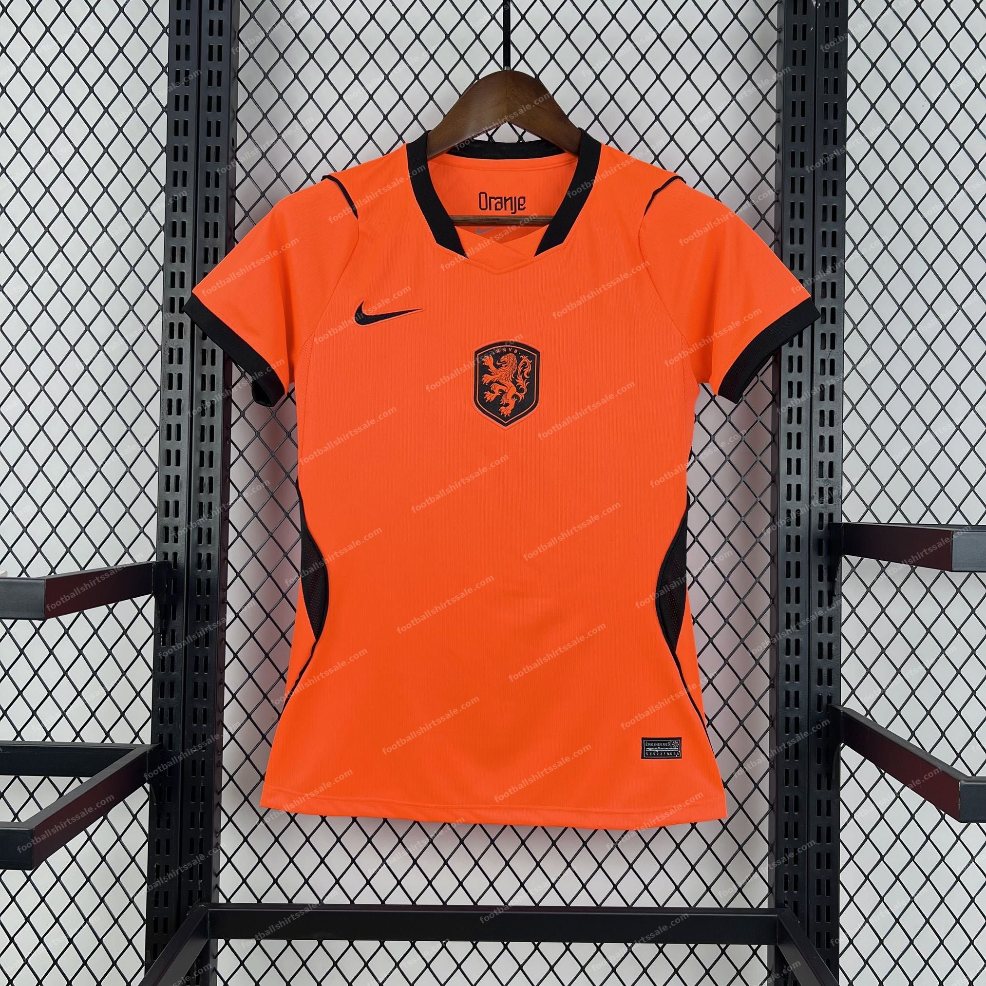 Womens 2026 Netherlands Home World Cup Football Shirt