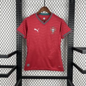 Womens 2026 Portugal Home Football Shirt