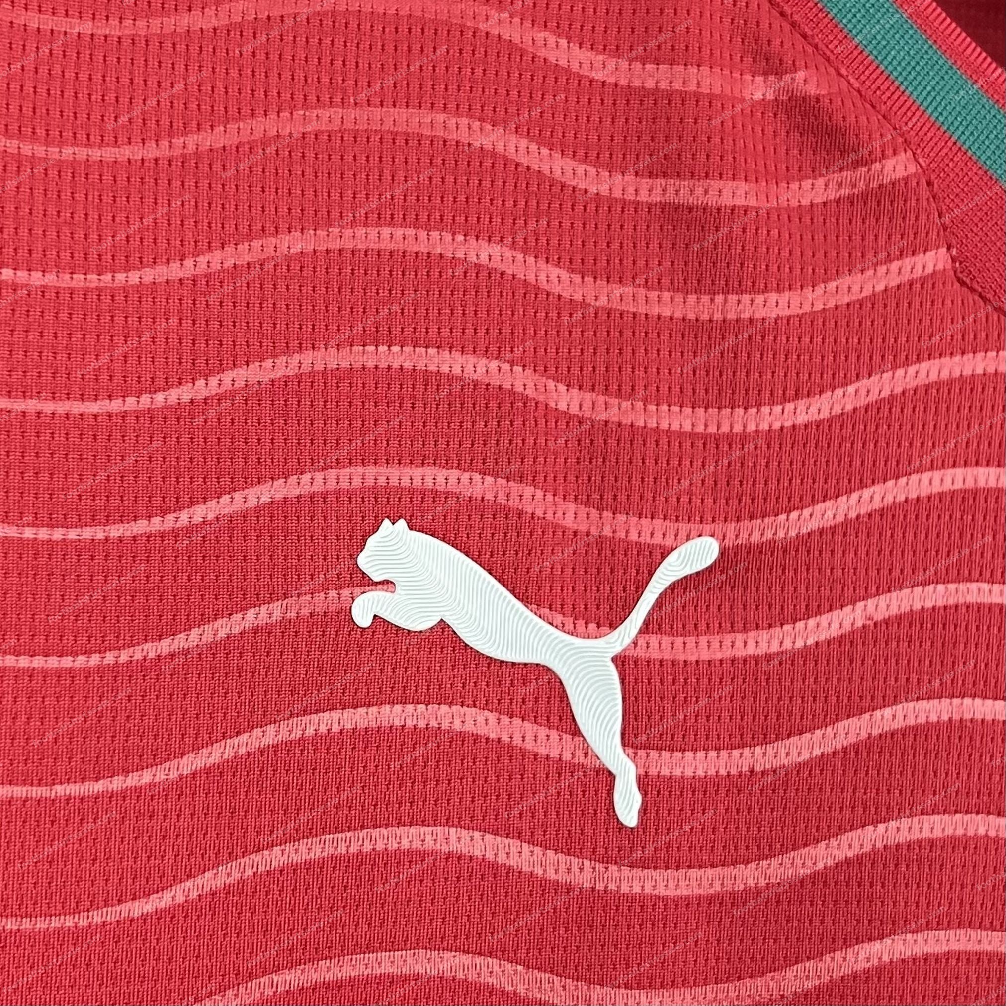 Womens 2026 Portugal Home Football Shirt - Detail 5