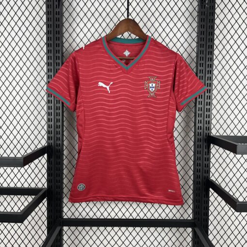 Womens 2026 Portugal Home Football Shirt
