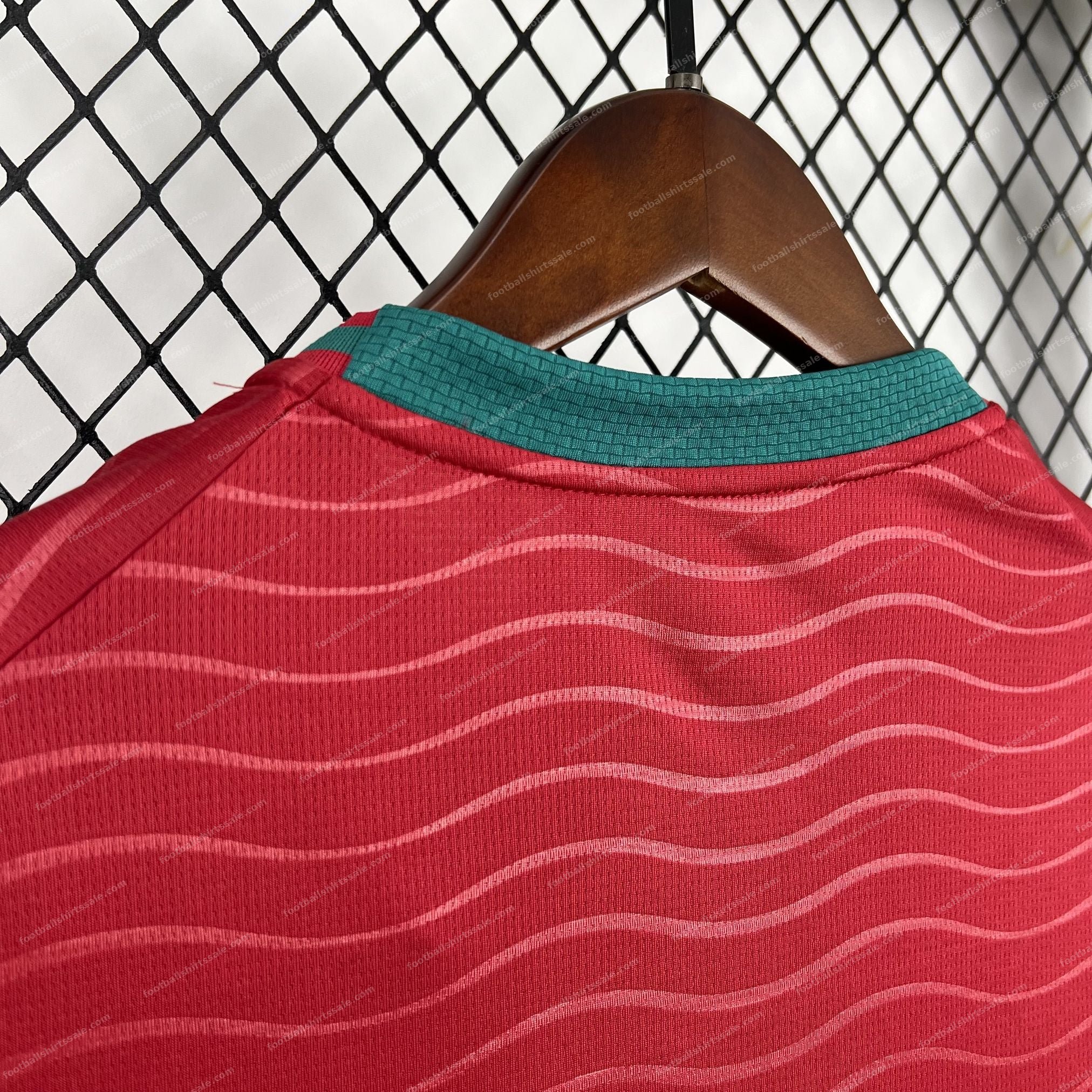 Womens 2026 Portugal Home Football Shirt - Detail 6