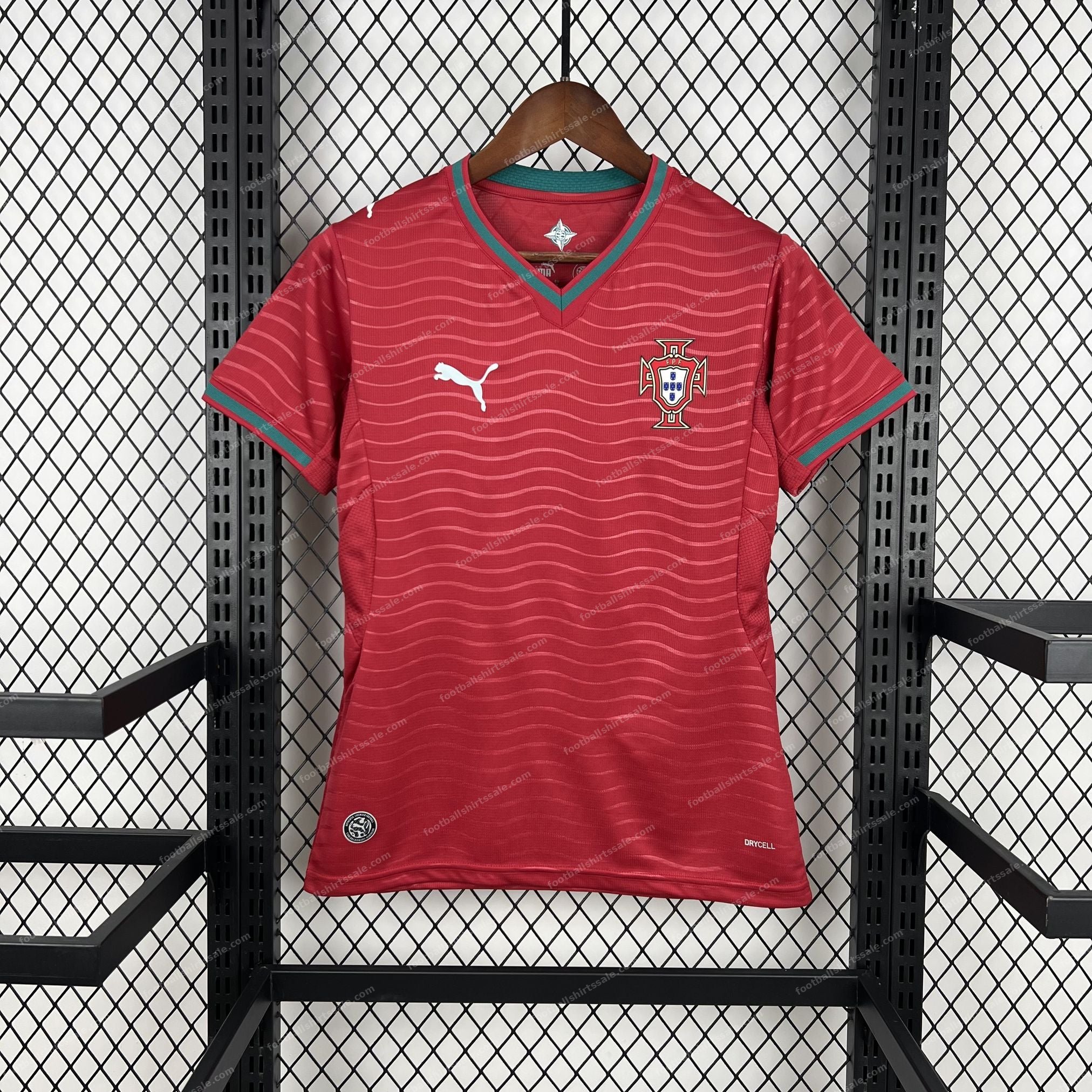 Womens 2026 Portugal Home Football Shirt