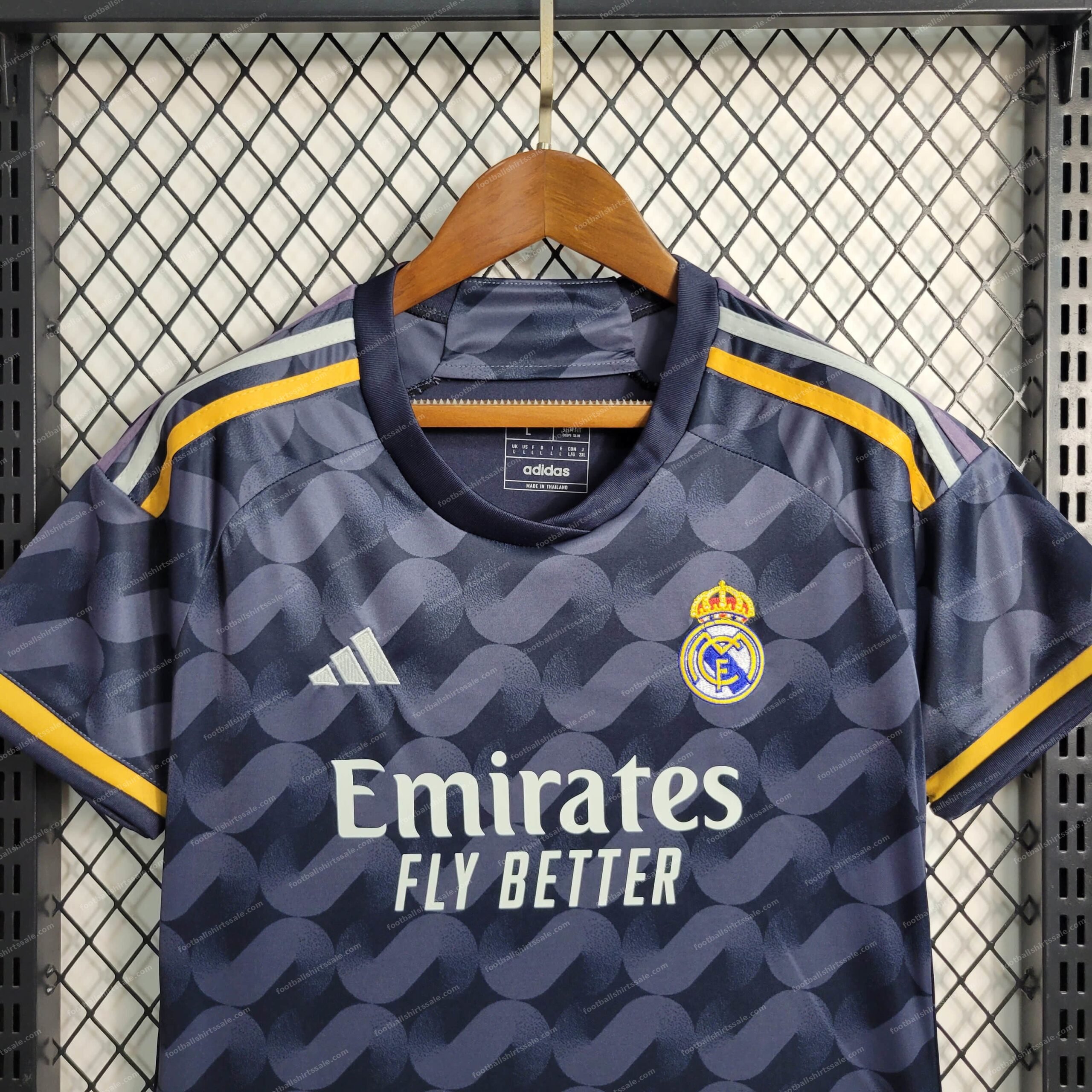 Womens 2023/2024 Real Madrid Away Football Shirt - Detail 2
