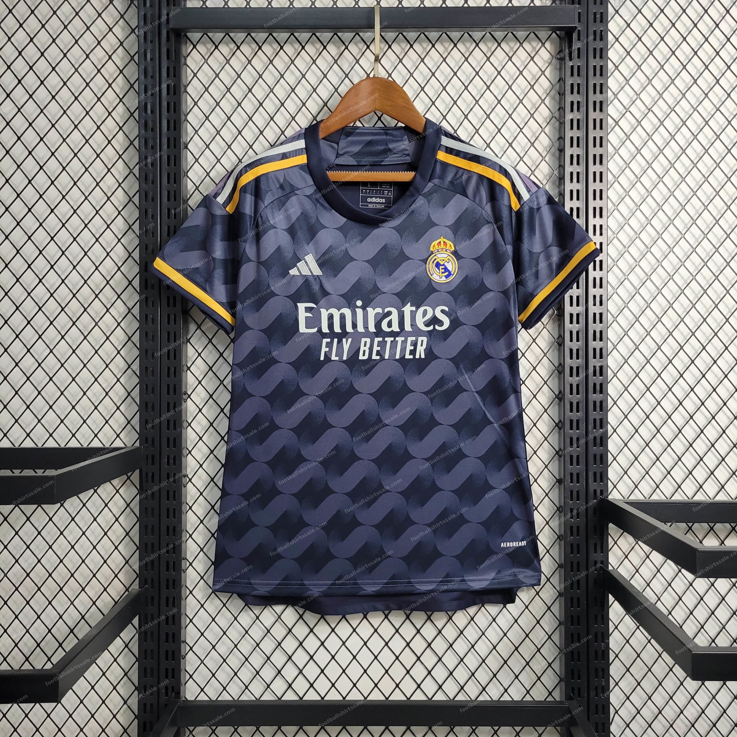 Womens 2023/2024 Real Madrid Away Football Shirt