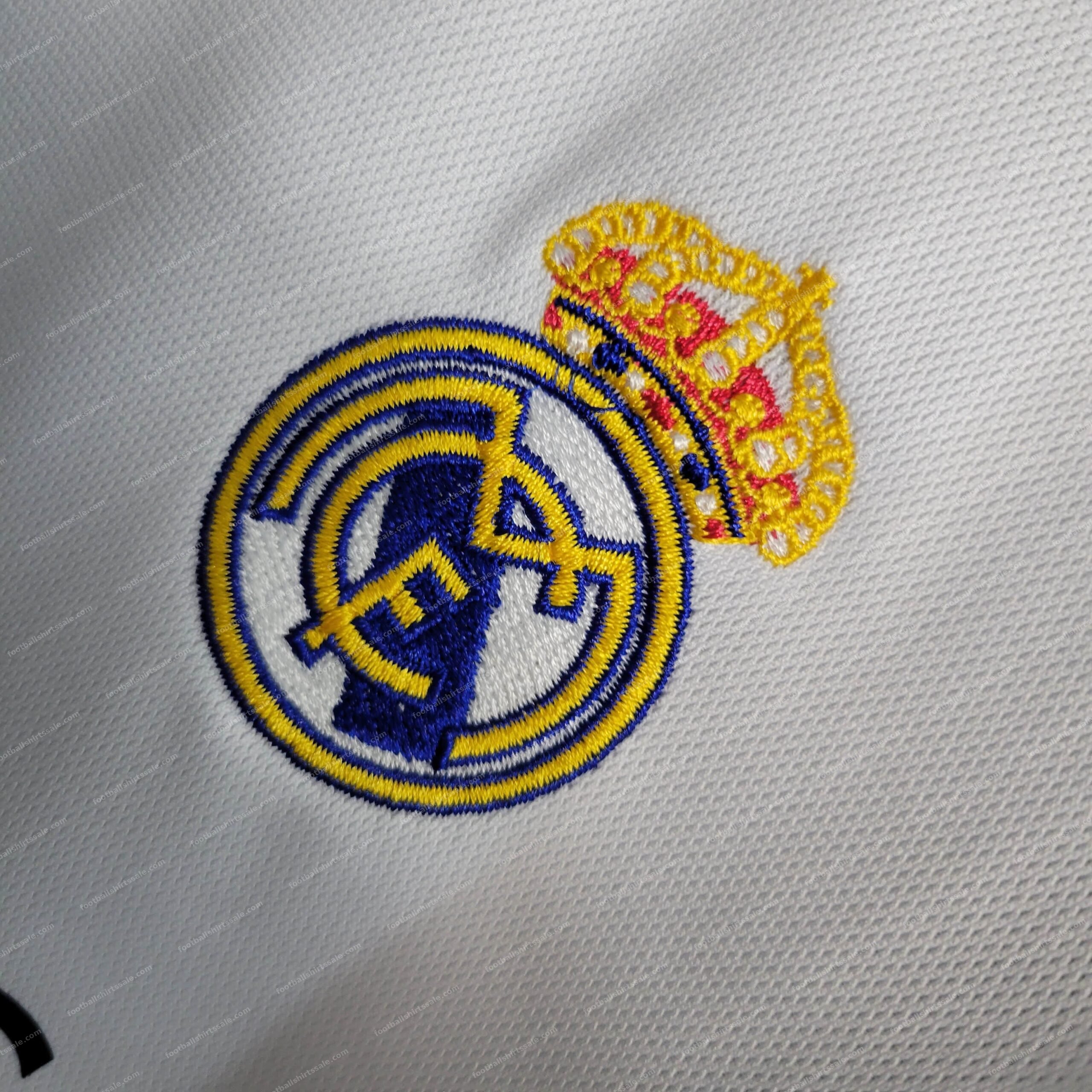 Womens 2023/2024 Real Madrid Home Football Shirt - Detail 4