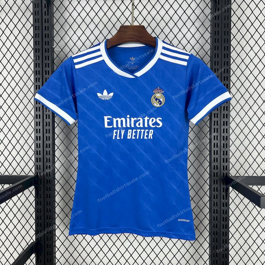 Womens 2025/2026 Real Madrid Third Away Football Shirt
