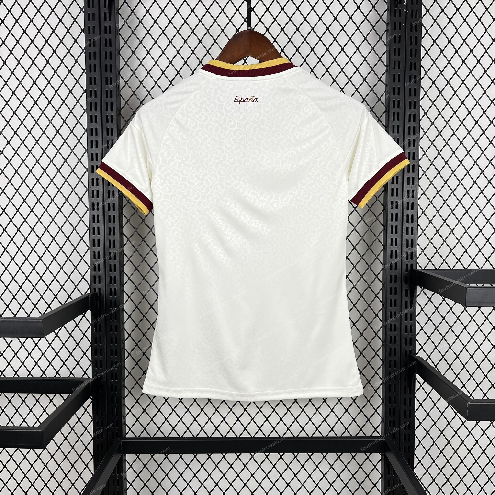 Womens 2026 Spain Away World Cup Football Jersey - Detail 1