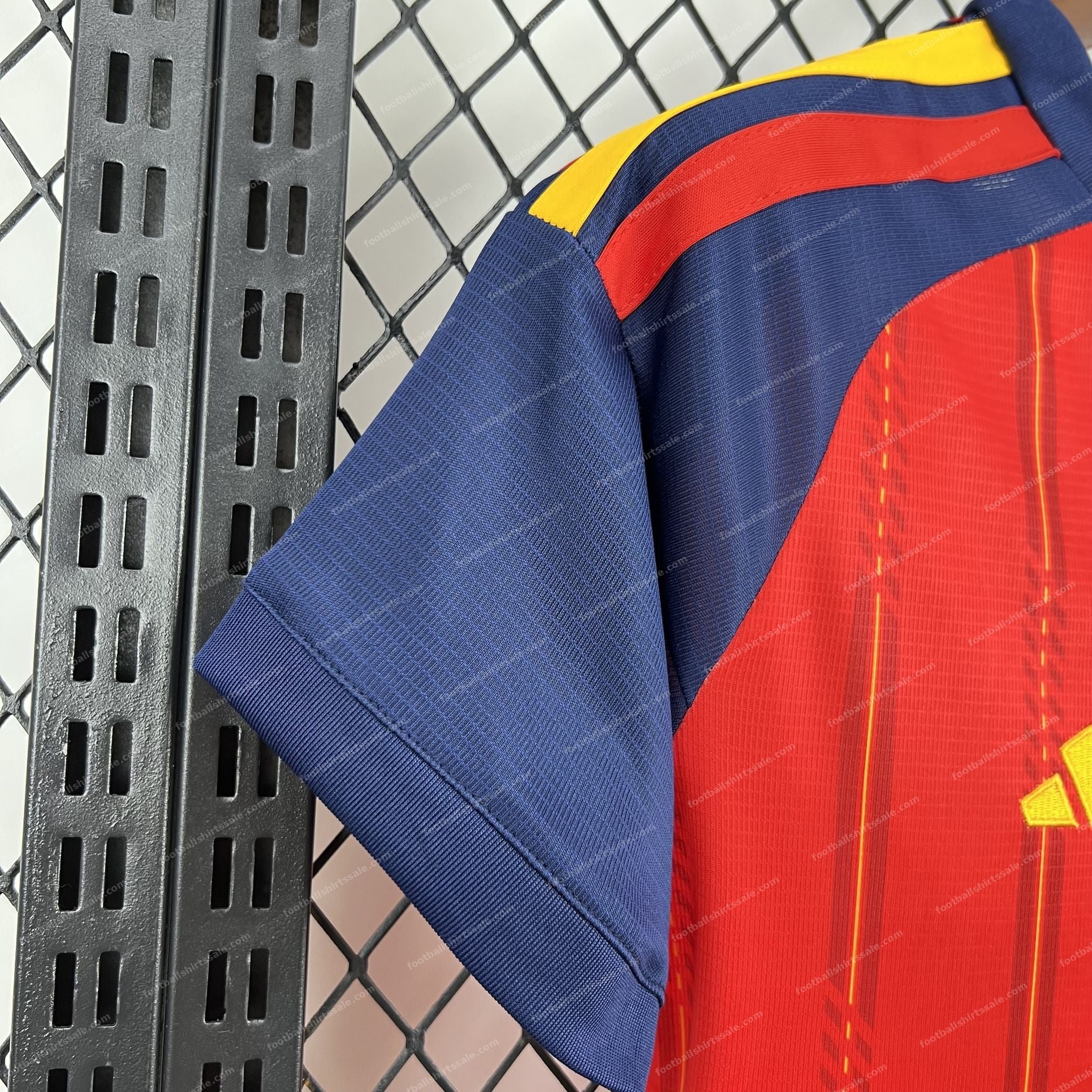 Womens 2026 Spain Home World Cup Football Jersey - Detail 2