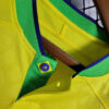 2022 World Cup Brazil Home Soccer Jersey - Detail 4