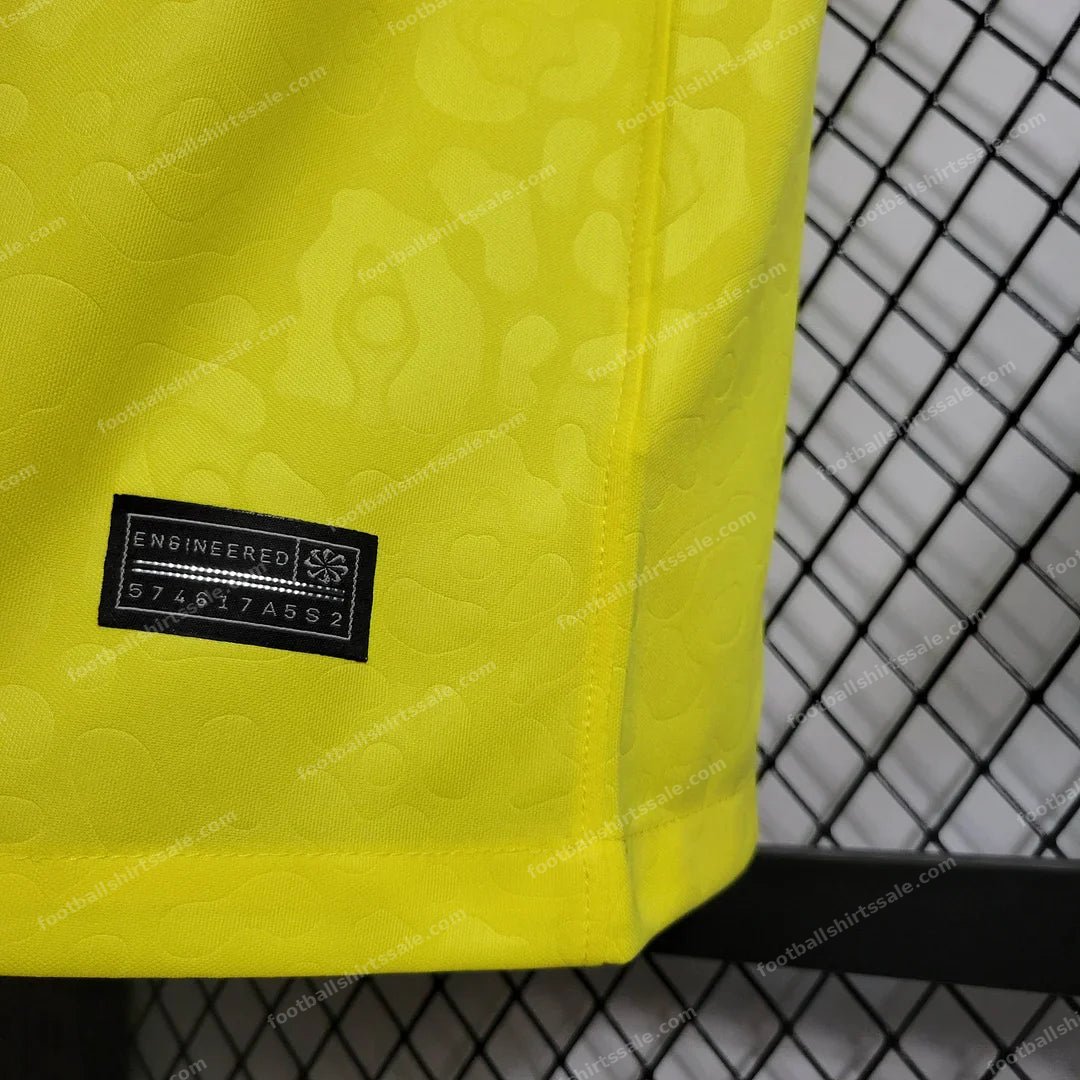 2022 World Cup Brazil Home Soccer Jersey - Detail 5