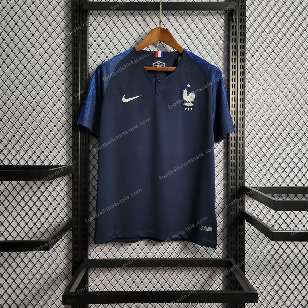 2018 World Cup France Home Football Shirt