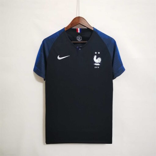 2018 World Cup Winners France Home Football Shirt 2 Stars