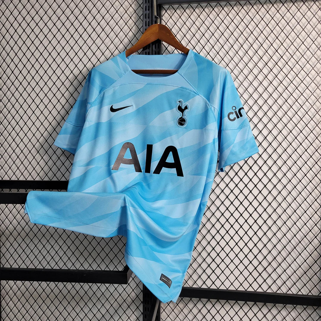 2023/2024 Tottenham Goalkeeper Blue Football Shirt - Image 3