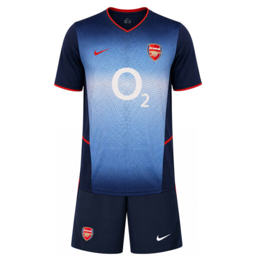 Retro Arsenal Away Kids Kit 2002 03