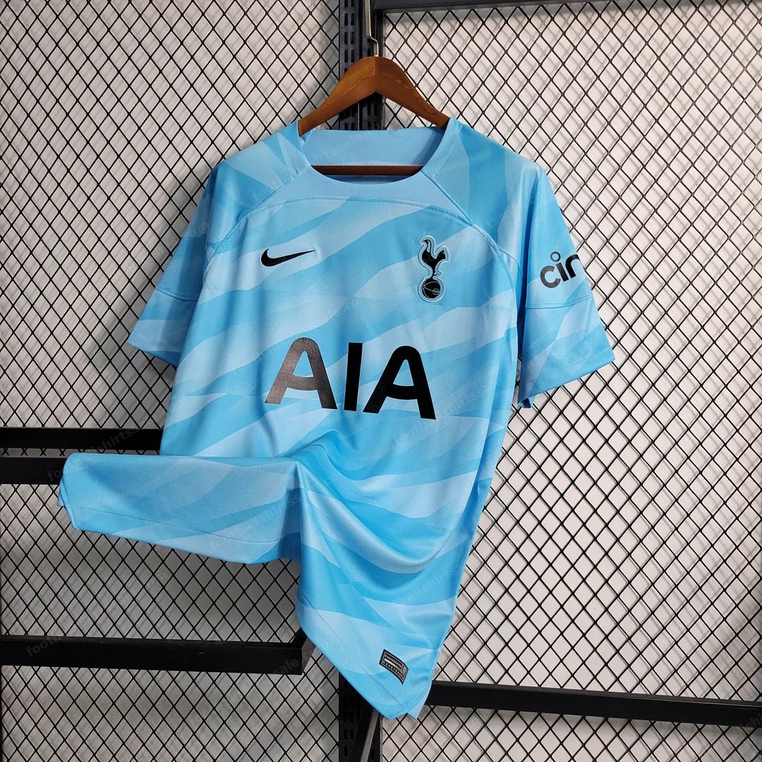 2023/2024 Tottenham Goalkeeper Blue Football Shirt - Detail 2